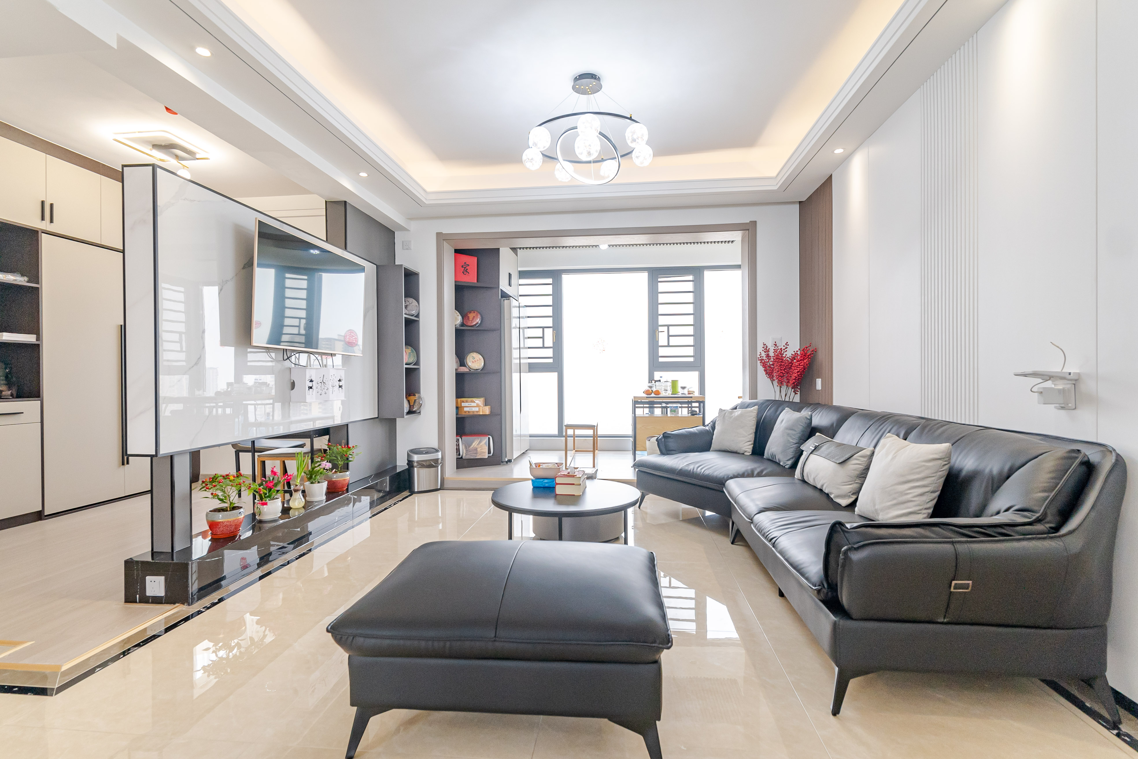 南寧新房裝修-現(xiàn)代簡(jiǎn)約風(fēng)-客廳 南寧新房裝修-現(xiàn)代簡(jiǎn)約風(fēng)-客廳