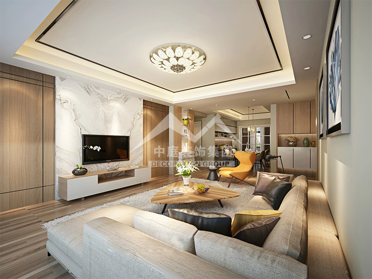 嘉和城104平現(xiàn)代簡約風(fēng)格案例