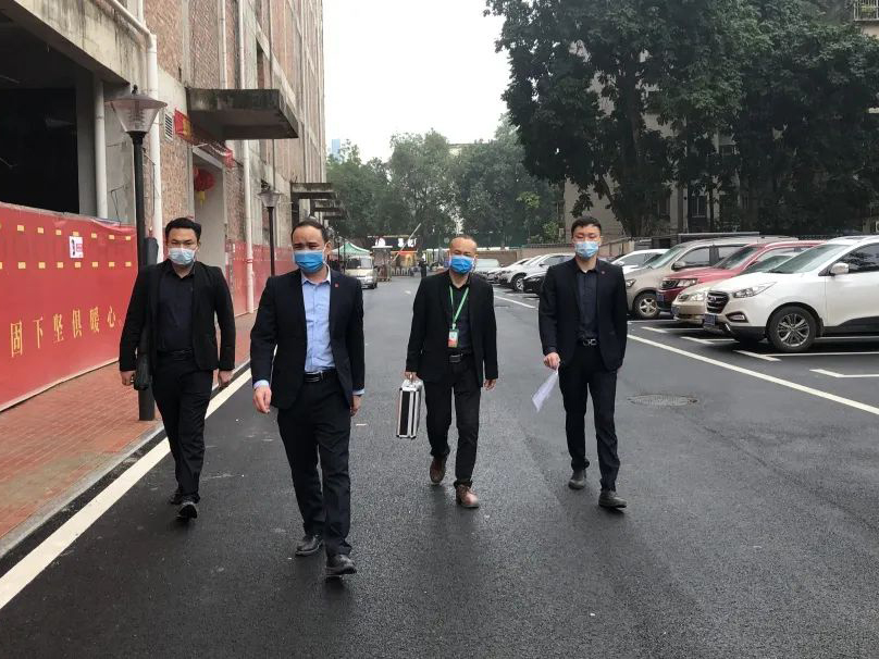 南鷹苑工地巡檢，打好復(fù)工第一戰(zhàn)