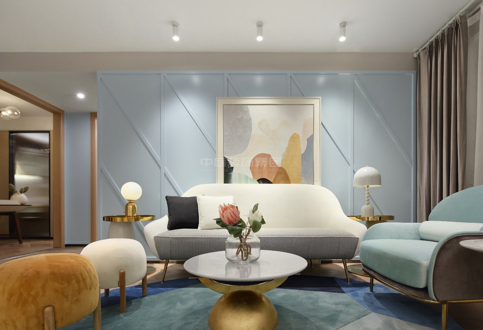 大都云錦103m&sup2;北歐風格案例